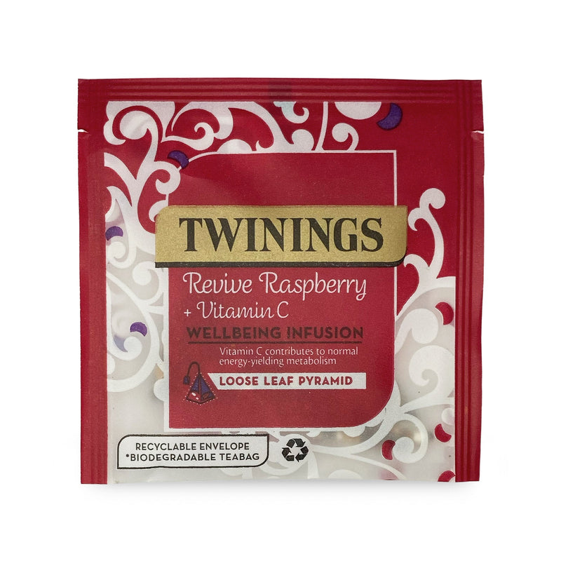 Twinings Raspberry Revive Pyramids 15's - ONE CLICK SUPPLIES