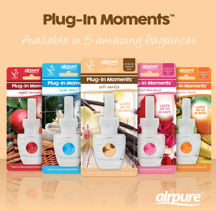 Airpure Plug In Moments True Romance Refill 20ml - ONE CLICK SUPPLIES