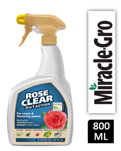 Roseclear 3in1, Ready to Use Spray, 800ml White - ONE CLICK SUPPLIES