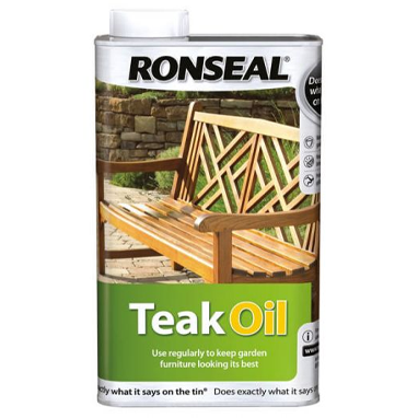 Ronseal Teak Oil 1 Litre - ONE CLICK SUPPLIES