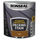Ronseal Ultimate Decking Stain Teak 2.5 Litre - ONE CLICK SUPPLIES