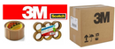 Scotch Packaging Tape Low Noise Brown/Buff 50mmx66m Pack 6 - 72 Roll's {Full Box} - ONE CLICK SUPPLIES