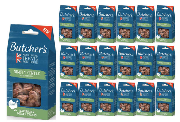 Butchers Simply Gentle Treats 18 x 80g {Bulk Pack} (BAGS ONLY) - ONE CLICK SUPPLIES