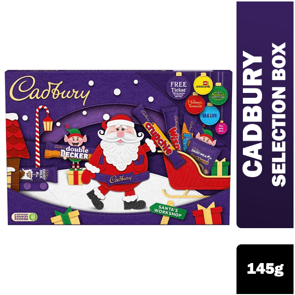 Cadbury Medium Selction Box 145g - ONE CLICK SUPPLIES