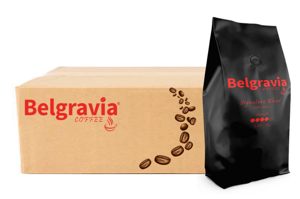 Belgravia Signature Blend Coffee Beans 1kg - ONE CLICK SUPPLIES