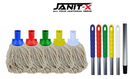 Janit-X PY Smooth Socket Mop 12oz Yellow (Pack of 10) - ONE CLICK SUPPLIES