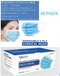 Disposable 3 Ply Surgical Face Mask Pack 50's - ONE CLICK SUPPLIES