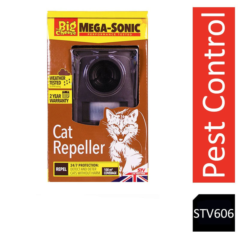 The Big Cheese Mega-Sonic Cat Repeller (STV606) - ONE CLICK SUPPLIES