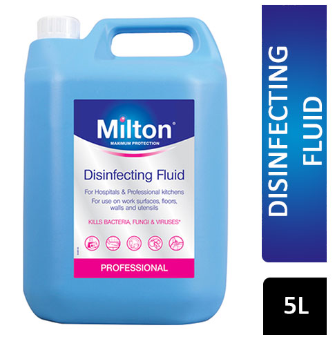 Milton Disinfecting Fluid 5 Litre (The ultimate sterilising fluid) - ONE CLICK SUPPLIES