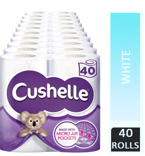 Cushelle 2ply Original Toilet Roll 4 Pack - ONE CLICK SUPPLIES