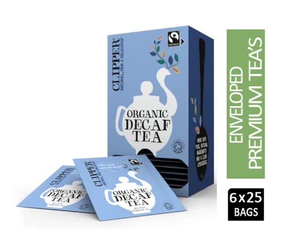 Clipper Organic Everyday Decaf Enveloped 25's - ONE CLICK SUPPLIES