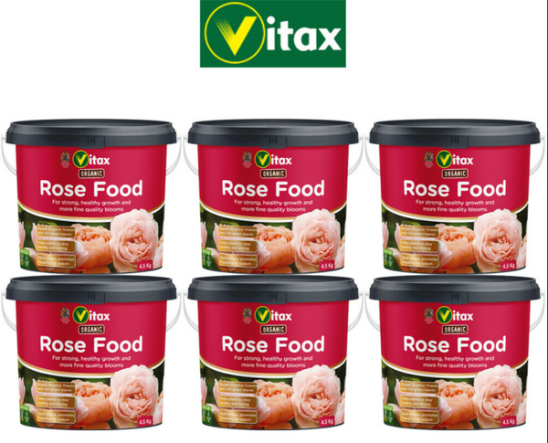 Vitax Organic Rose Food 4.5KG Tub - ONE CLICK SUPPLIES