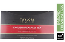 Taylors of Harrogate English Breakfast Enveloped Tea Pack 100’s - ONE CLICK SUPPLIES