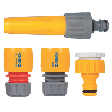 Hozelock Nozzle & Fittings Starter Set 2355 - ONE CLICK SUPPLIES