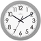 Acctim Abingdon Grey Wall Clock 25.5cm - ONE CLICK SUPPLIES