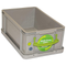 Really Useful Dove Grey Recycled Storage Box / Container 9 Litre - ONE CLICK SUPPLIES