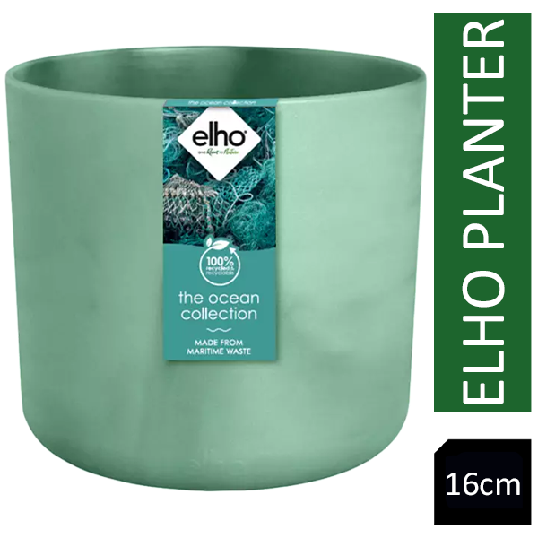 Elho Pacific Green Round Planter 16cm