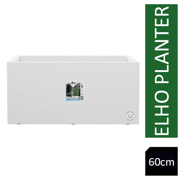 Elho Vivo Next White Long Planter 60cm - ONE CLICK SUPPLIES