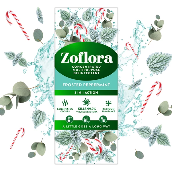 Zoflora Disinfectant Frosted Peppermint 500ml - ONE CLICK SUPPLIES