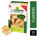 Flamers 50's Natural Stove-Barbecue BBQ or Firelighters New Larger 50-500Pack - ONE CLICK SUPPLIES