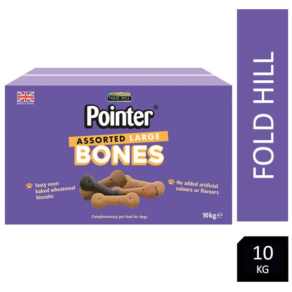 Fold Hill Pointer Assorted Large Bones 10kg - ONE CLICK SUPPLIES