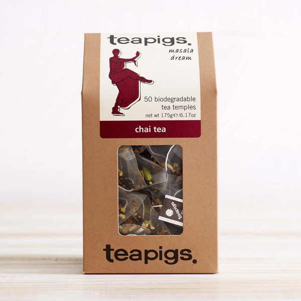 Teapigs Chai Whole Leaf Temple Tea Bags 50's - 300's