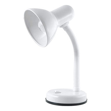 Powermaster Flexi Style White Desk Lamp - ONE CLICK SUPPLIES