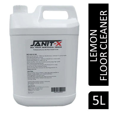 Janit-X Professional Lemon Floor Cleaner 5 Litre - ONE CLICK SUPPLIES
