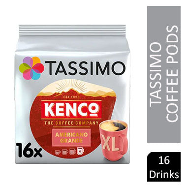 Tassimo Kenco Americano Grande 5 x 16 Pods = 80 Drinks Case Offer - ONE CLICK SUPPLIES