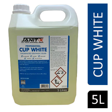 Janit-X Professional Cup White 5 Litre - ONE CLICK SUPPLIES