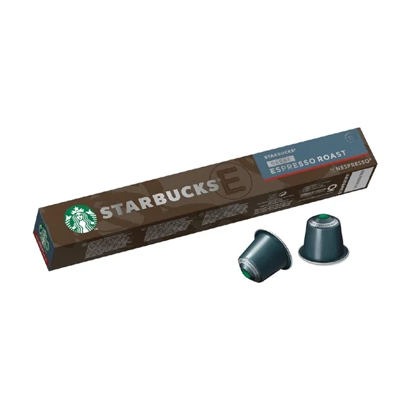 Nespresso Starbucks Decaf Espresso (Nespresso Compatible Pods) Coffee Capsules 10's - ONE CLICK SUPPLIES