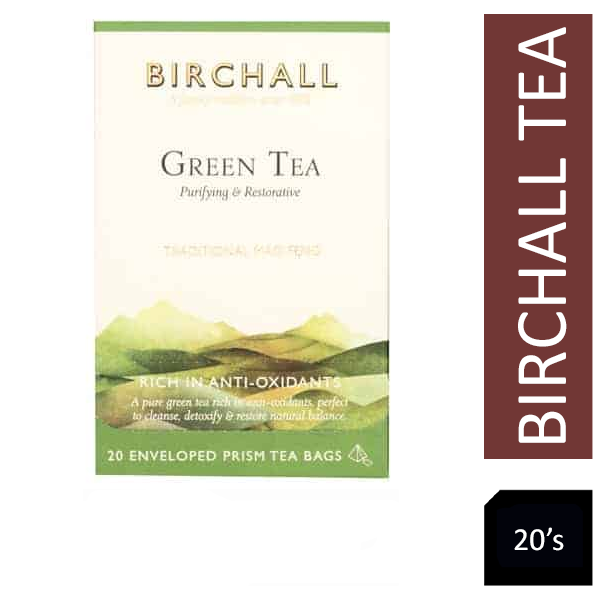 Birchall Green Tea Prism Envelopes 20's - ONE CLICK SUPPLIES