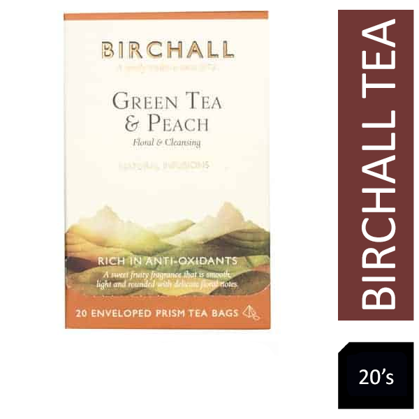 Birchall Green Tea & Peach Prism Envelopes 20's - ONE CLICK SUPPLIES