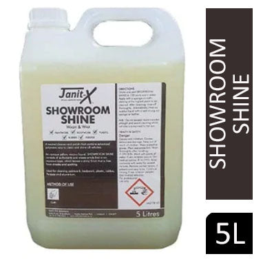Janit-X Concentrated Car Shampoo with Wax 5L, Showroom Shine. - ONE CLICK SUPPLIES