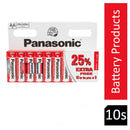 Panasonic AA Zinc Batteries Pack 10's - ONE CLICK SUPPLIES
