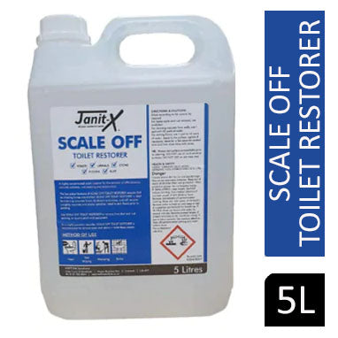 Janit-X Professional Quality Formula "Scale Off" Toilet Restorer 5 litre - ONE CLICK SUPPLIES