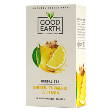 Good Earth Herbal Tea Lemon, Ginger & Turmeric 5 x 15's - ONE CLICK SUPPLIES
