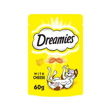 Dreamies Cat Treats with Cheese 60g - ONE CLICK SUPPLIES