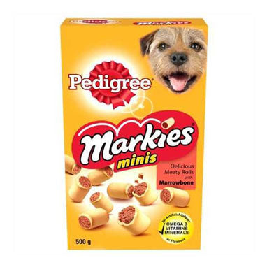 Pedigree Markies Biscuits Mini Dog Treats 500g - ONE CLICK SUPPLIES