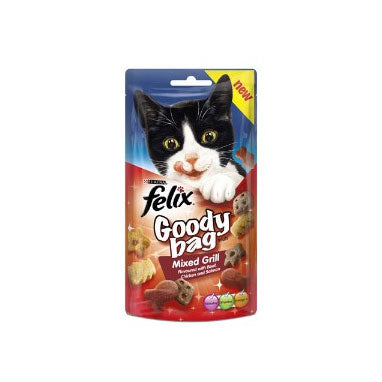 Felix Goody Bag Cat Treats Mixed Grill 60g - ONE CLICK SUPPLIES