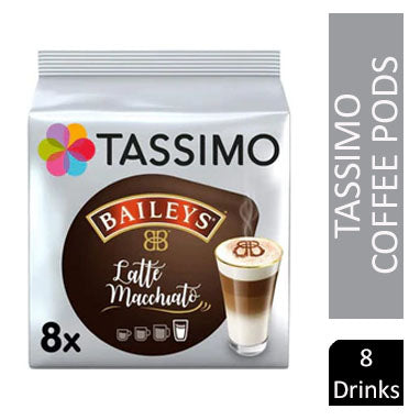 Tassimo Latte Macchiato Baileys 16's - ONE CLICK SUPPLIES