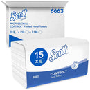 Scott Control Interfold Hand Towels 15 Packs x 212's {6663} - ONE CLICK SUPPLIES