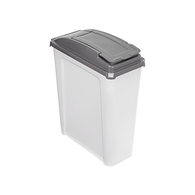 Wham Storage Cool Grey Container & Lid 25 Litre - ONE CLICK SUPPLIES