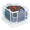 Really Useful Clear Plastic Storage Box 145 Litre - ONE CLICK SUPPLIES