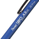 Pentel 120 Mechanical Pencil HB 0.7mm Lead Blue Barrel (Pack 12) A317-C - ONE CLICK SUPPLIES