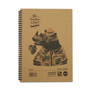 Save The Rhino Recycled Twinwire Hardback Notebook A4 160 Pages (Pack 5) SRTWA4 - ONE CLICK SUPPLIES