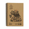 Save The Rhino Recycled Twinwire Hardback Notebook A5 160 Pages (Pack 5) SRTWA5 - ONE CLICK SUPPLIES
