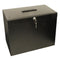 Cathedral Metal File Box Home Office A4 Black A4BK - ONE CLICK SUPPLIES