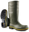 Dunlop Acifort NS Heavy Duty, Yellow Stripe Green Boots {All Sizes} - ONE CLICK SUPPLIES