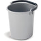 Addis Large 9L Bucket Contrast Handle Metallic Grey - ONE CLICK SUPPLIES